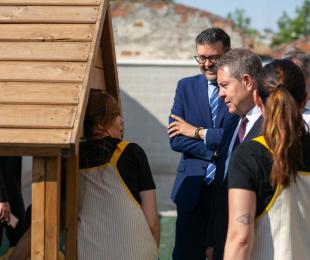 inaugurado la escuela infantil de Yuncler