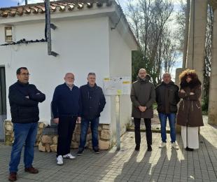 Obras de la Agencia del Agua en El Ballestero
